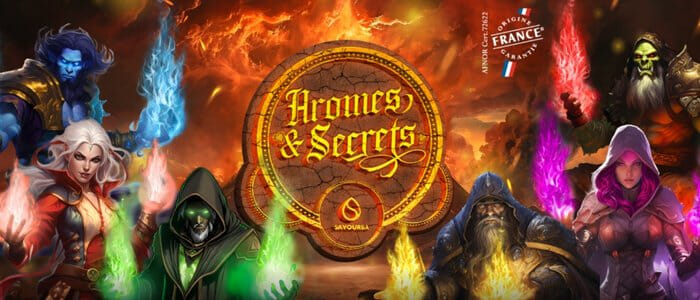 Bannière de la gamme Arômes et Secrets